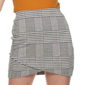 Juniors' SO‎ Mini Wrap Skirt.